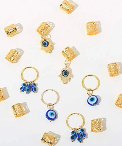 Hair Accessories containing rings with beads ( 5 pieces )