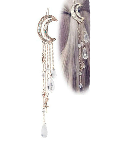 Hair Accessory Bronze In the shape of a crescent