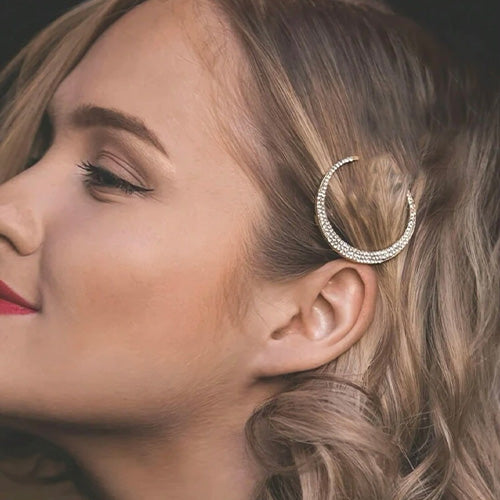 Moon Hair Accessory Crystal