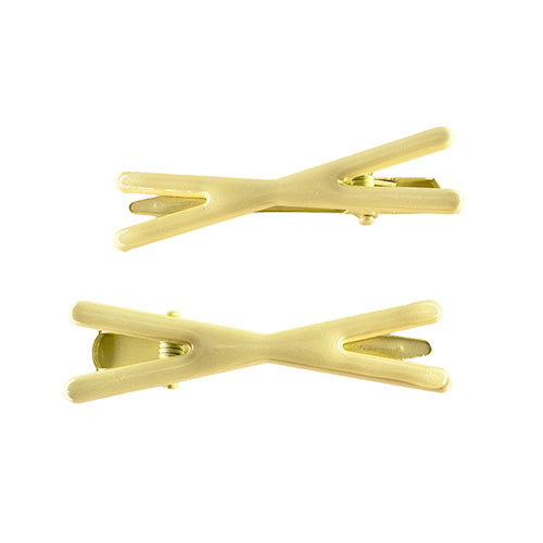 Hair Clips in different shapes (2 pieces)