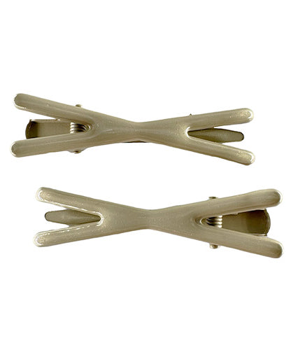 Hair Clips in different shapes (2 pieces)