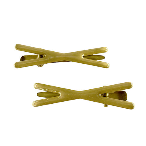 Hair Clips in different shapes (2 pieces)