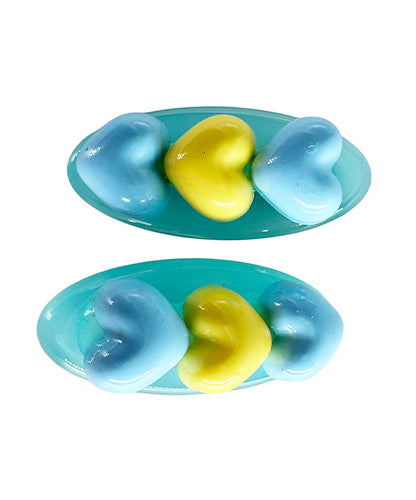 Heart-shaped Hair Clip (2 pieces)
