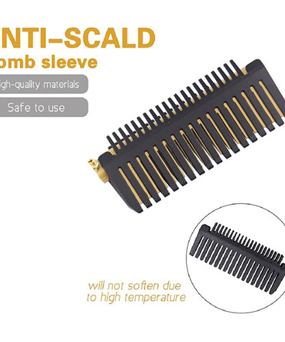 Electric Straight And Curly Hair Styling Hot Comb