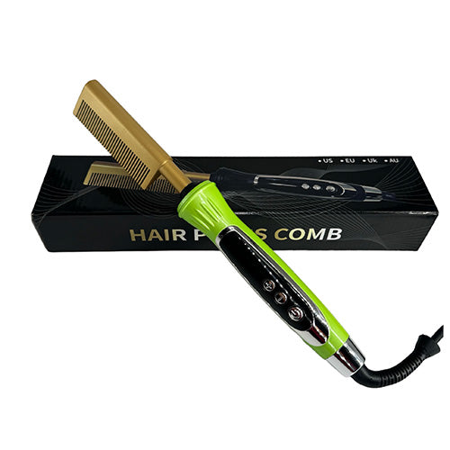 Electric Straight And Curly Hair Styling Hot Comb