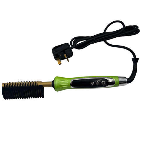 Electric Straight And Curly Hair Styling Hot Comb