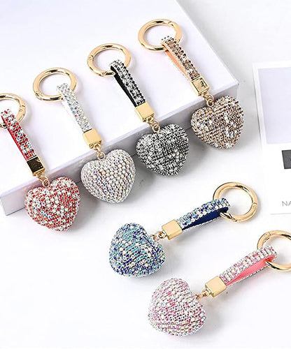 Crystal Heart Key Holder