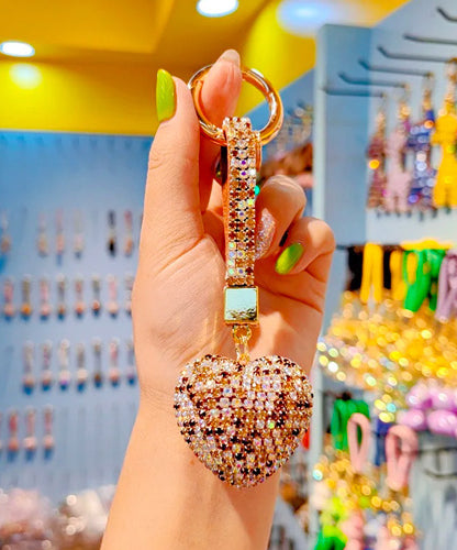 Crystal Heart Key Holder
