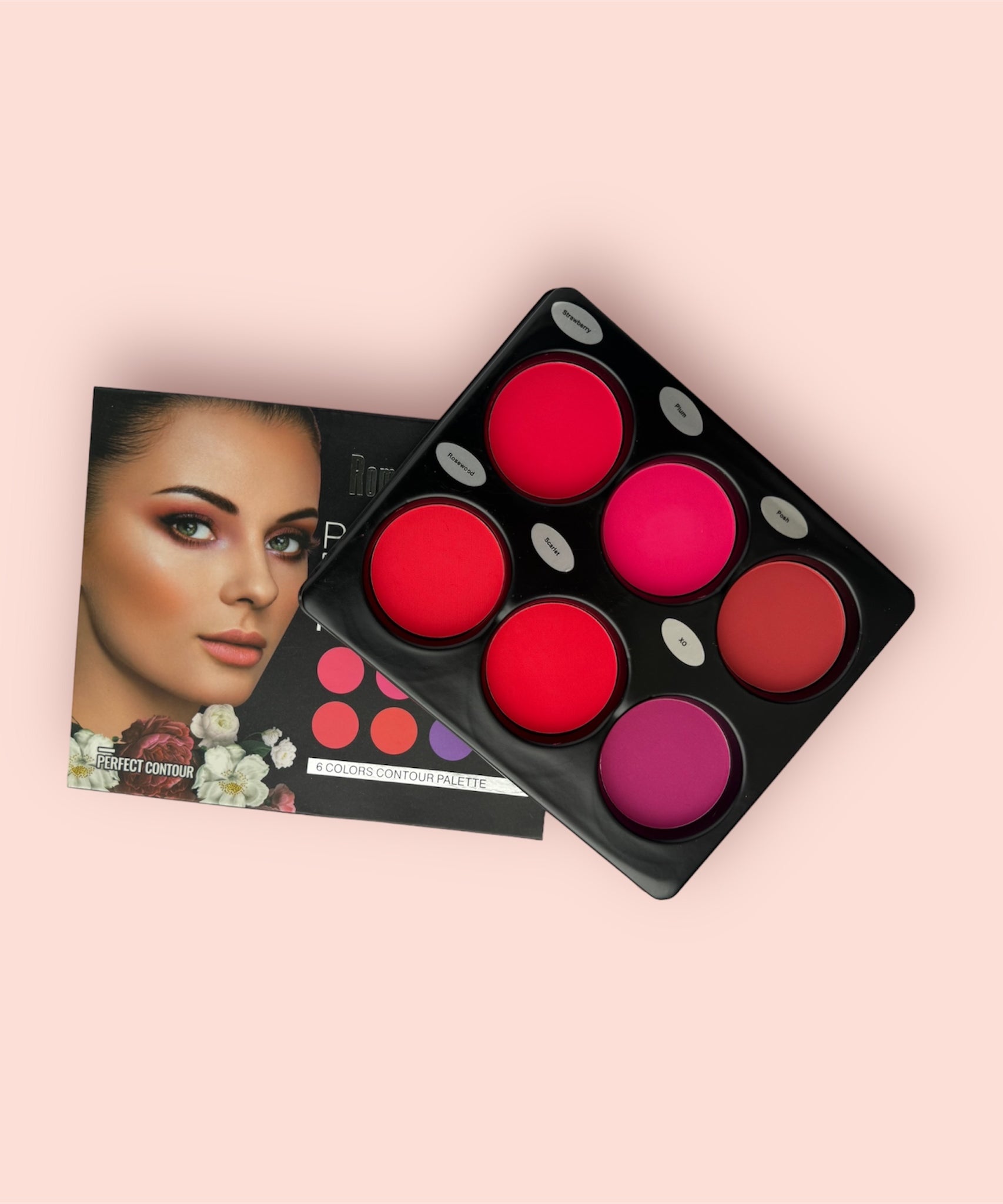 Romantic Flower Powder Blush 06 Perfect Six Colors Romantic Flower Powder Blush 06 Perfect Six Colors