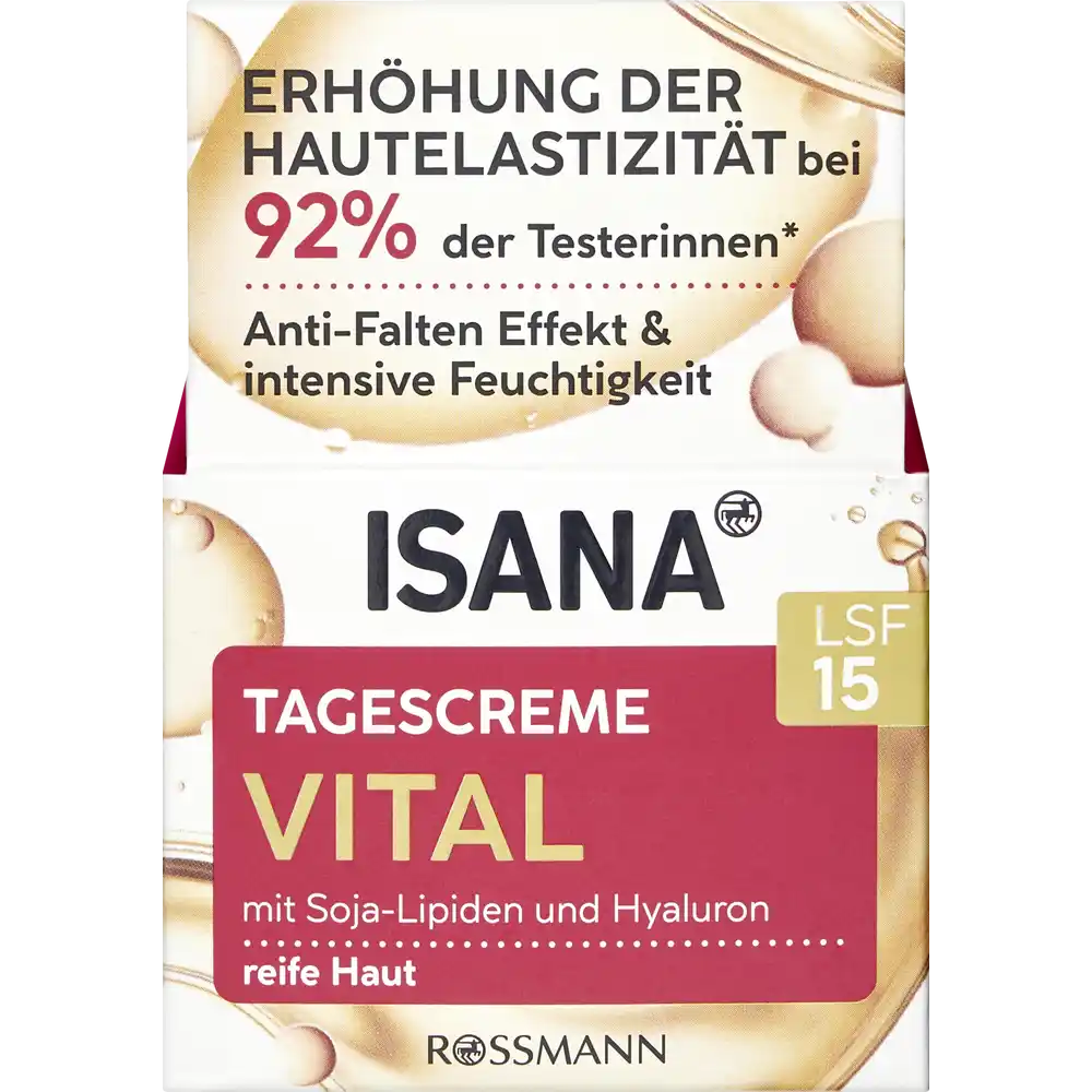 Isana Vital Day Cream SPF15, 50ml