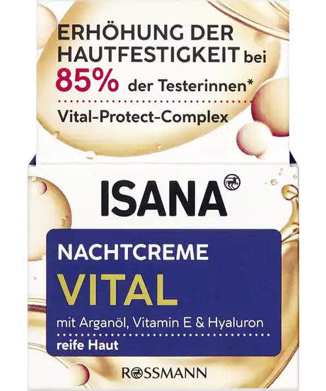 ايسانا كريم ليلي حيوي لبشرة صحية و مشرقة 50 مل