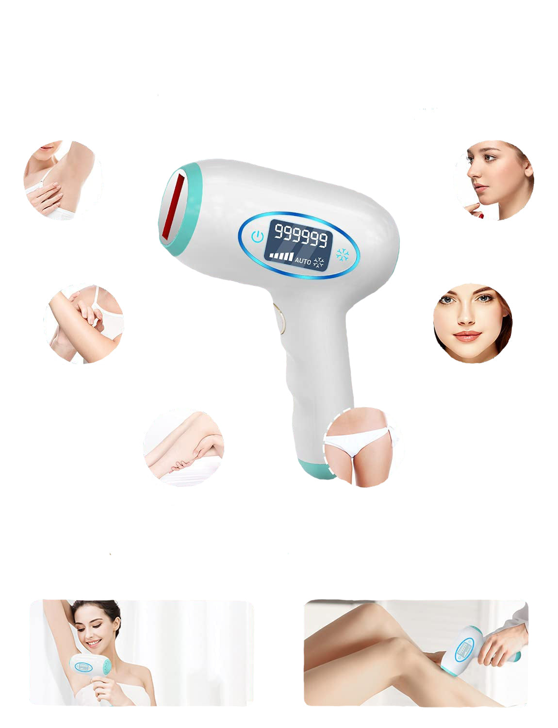 VANBAR IPL Devices Hair Removal with Ice Cooling Function