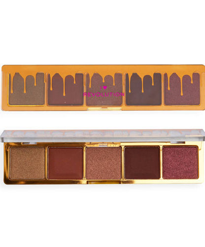 I Heart Revolution - Mini Chocolate Eyeshadow Palette (5 colors)