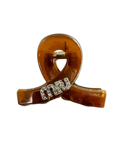 Hair Clip Miu Brown