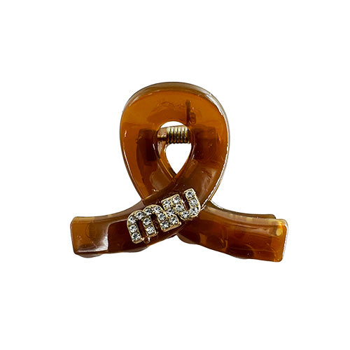 Hair Clip Miu Brown