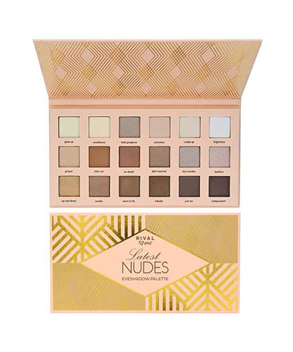 Rival Loves Me - Latest Nudes Eyeshadow Palette (18 colors)