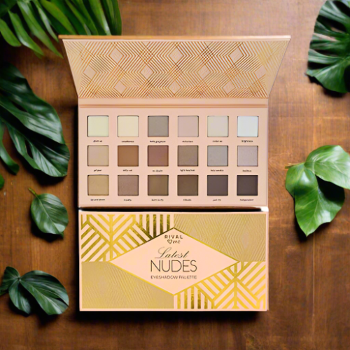Rival Loves Me - Latest Nudes Eyeshadow Palette (18 colors)