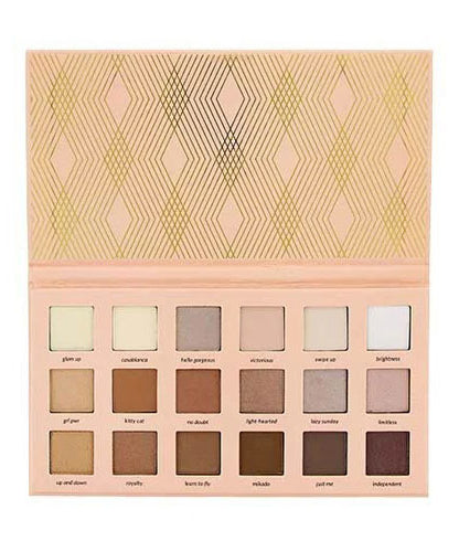 Rival Loves Me - Latest Nudes Eyeshadow Palette (18 colors)