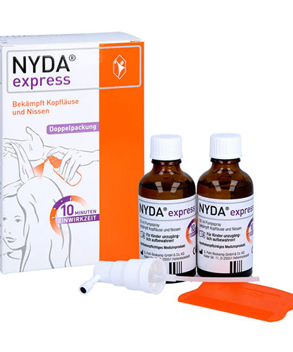 NYDA express Fights Head Lice and Nits Pump Solution - 100 ml NYDA express Fights Head Lice and Nits Pump Solution - 100 ml