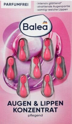 Balea Augen, Lippen Konzentrat, 7 Kapsel