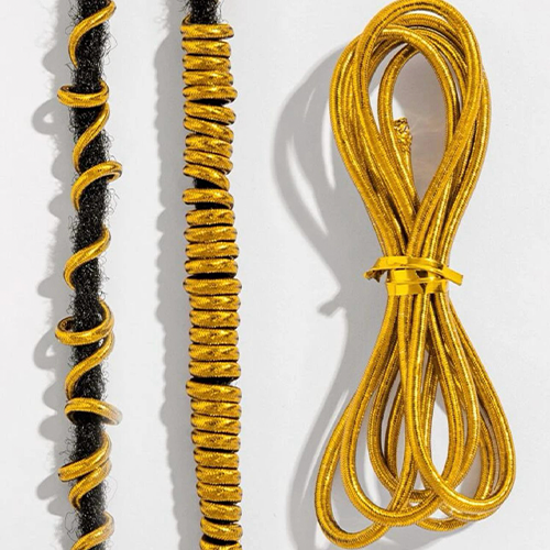 Gold hair band accessory