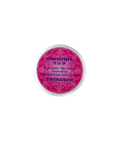 TOMHOUSE Rose Jade-like Stone Embellish Moisturizing Salt Cream (350g)
