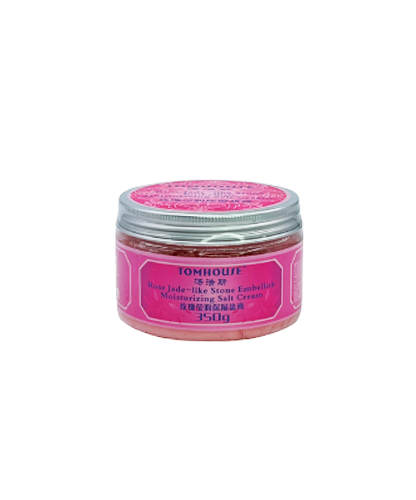 TOMHOUSE Rose Jade-like Stone Embellish Moisturizing Salt Cream (350g)