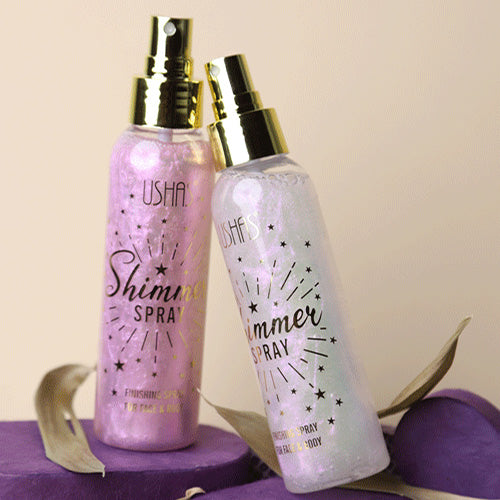 USHAS SHIMMER Glitter SPRAY (110ml)