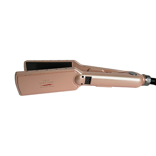 First Silky Keratin Hair - Treatment Straightener Ceramic Iron Large