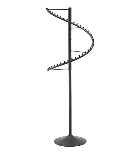 حامل الملابس الدوار الحلزوني S