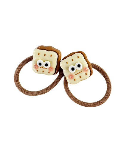 ربطة شعر تحتوي على كرتونة - 01 (قطعتين)