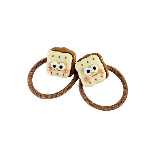 ربطة شعر تحتوي على كرتونة - 01 (قطعتين)