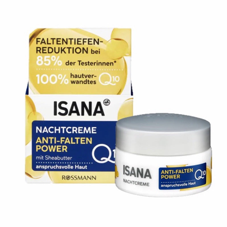 Isana Night Cream Anti-Wrinkle Power ( 50ml)
