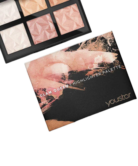 Youstar Glam Queen Highlighter Palette (6 colors) Youstar Glam Queen Highlighter Palette (6 colors)
