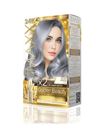 Maxx Deluxe 24K Gold Hair Dye - Silver (0.01)