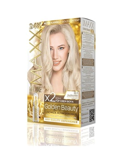 Maxx Deluxe 24K Gold Hair Dye - Platinum Blonde (0.1)