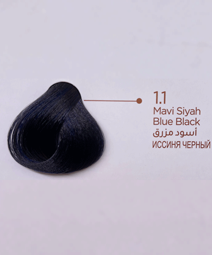 Maxx Deluxe 24K Gold Hair Dye - Blue Black (1.1)