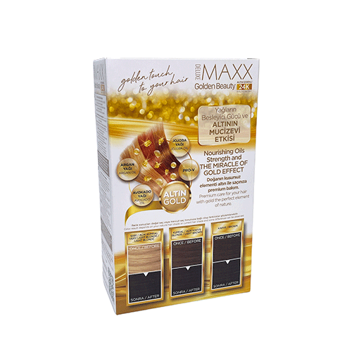 Maxx Deluxe 24K Gold Hair Dye - Brown (4.0)