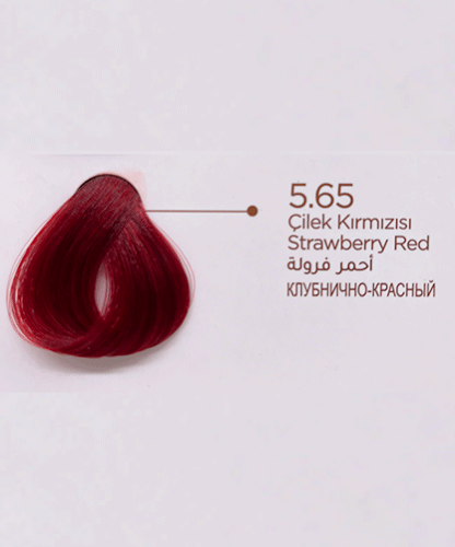 Maxx Deluxe 24K Gold Hair Dye - Strawberry Red (5.65)