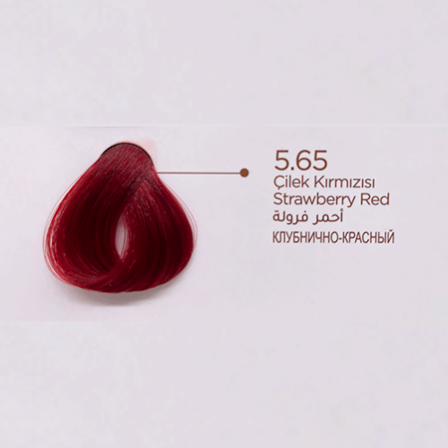 Maxx Deluxe 24K Gold Hair Dye - Strawberry Red (5.65)