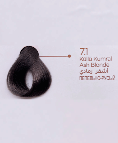 Maxx Deluxe 24K Gold Hair Dye - Ash Blonde (7.1)