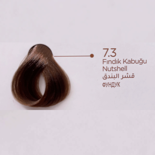 ماكس ديلوكس صبغة شعر ذهبية ٢٤ قيراط - قشرة الجوزة (٧.٣)