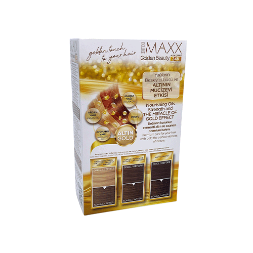 Maxx Deluxe 24K Gold Hair Dye - Light Blonde (8.0)
