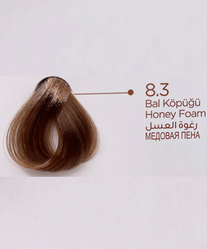 Maxx Deluxe 24K Gold Hair Dye - Honey Foam (8.3)