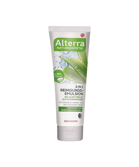 Alterra 2in1 Cleaning Emulsion (Sensitive & Dry Skin) (125ml)