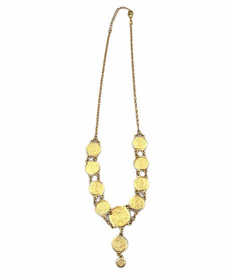 Arabic Necklace Gold Color