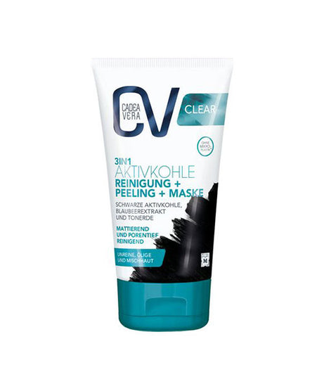 Cadea Vera Clear 3in1 Activated Carbon (Cleaning + Peeling + Mask) 150ml