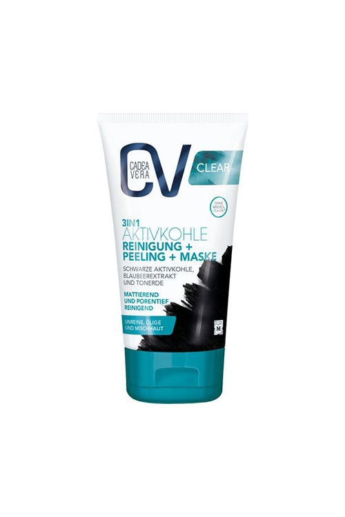 Cadea Vera Clear 3in1 Activated Carbon (Cleaning + Peeling + Mask) 150ml