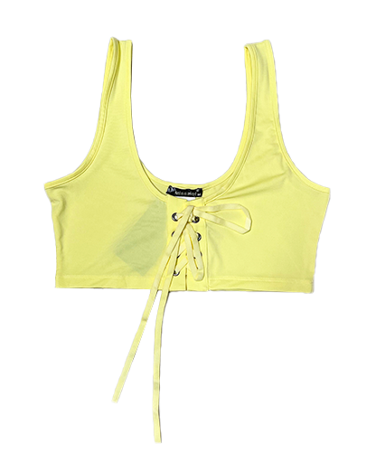 Miss Moi - Plain Sports Bra (Yellow) A20139