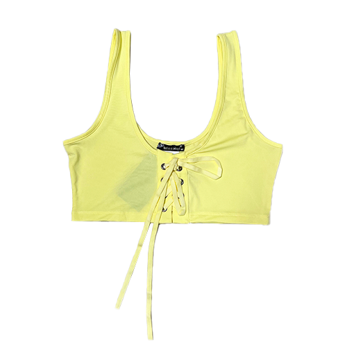 Miss Moi - Plain Sports Bra (Yellow) A20139